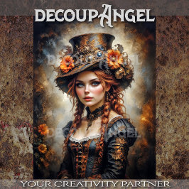 スティームパンクチャーム#2デクページ 薄葉紙