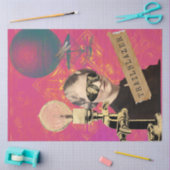 スティームパンクトレーラブレザーポップ・アートのアート 薄葉紙 (クラフト)