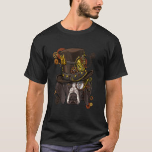 スティームパンクドイツ短剣ポインタGsp犬顔 Tシャツ