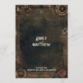 スティームパンクノア結婚ル事件のメニュー メニュー (裏面)