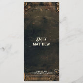 スティームパンクノア結婚ル事件のメニュー メニュー (裏面)