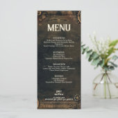 スティームパンクノア結婚ル事件のメニュー メニュー (スタンド正面)