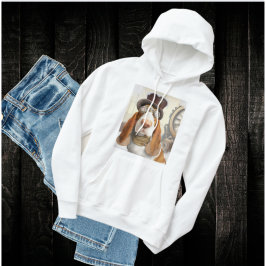 スティームパンクバセットハウンド パーカ