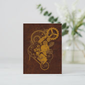 スティームパンクバニー ポストカード (スタンド正面)