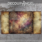 スティームパンクパティナ#3デクページ 薄葉紙