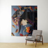 スティームパンクパンプキンウィッチ タペストリー (インサイチュ)