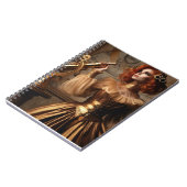 スティームパンクビクトリアン金ゴールド天文学者 ノートブック (左側)