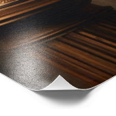 スティームパンクビクトリアン金ゴールド天文学者 フォトプリント            (角)