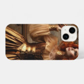 スティームパンクビクトリアン金ゴールド天文学者 iPhoneケース (裏面横)