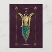 スティームパンクファンタジー孔雀 ポストカード (正面)