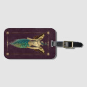 スティームパンクファンタジー孔雀 ラゲッジタグ (正面横)