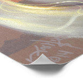 スティームパンクフェアリーウィンドスイープアートプリント ポスター (角)