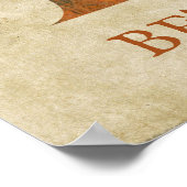 スティームパンクフローラレターBポスター ポスター (角)