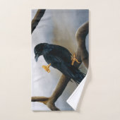 スティームパンクブラックレイヴン バスタオルセット (ハンドタオル)