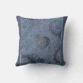 スティームパンクブループリント クッション (裏面)