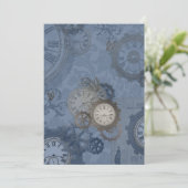 スティームパンクブループリント 案内状 (スタンド正面)