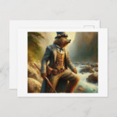 スティームパンクベア ポストカード (正面/裏面)