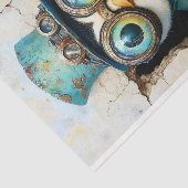 スティームパンクペンギンPeek Thru Hole AZ8 Decopage 薄葉紙 (詳細)