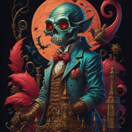 スティームパンクホロウィーングールとパンプキンパッチ 薄葉紙