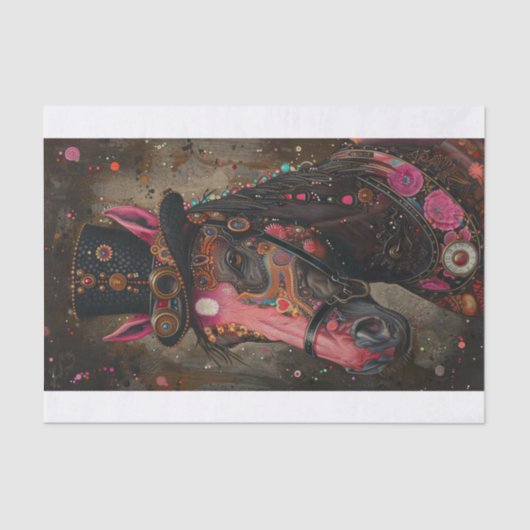 スティームパンクホース 薄葉紙 (正面)