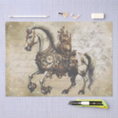 スティームパンクホース 薄葉紙 (クラフト)