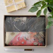 スティームパンクマッシュルーム水の色アートデコップページ 薄葉紙 (ギフト)