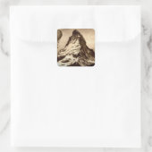 スティームパンクマッターホルンのシーン スクエアシール (バッグ)