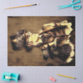 スティームパンクマンとレイヴン・デコページ紙 薄葉紙 (クラフト)