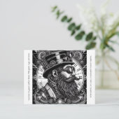 スティームパンクマン ポストカード (スタンド正面)