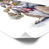 スティームパンクマーチヘア フォトプリント            (角)