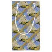 スティームパンクメカニカルバードエンジニアリング父の日 スモールペーパーバッグ (裏面)