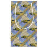 スティームパンクメカニカルバードエンジニアリング父の日 スモールペーパーバッグ (正面)