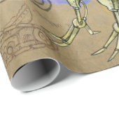 スティームパンクメカニカルバードエンジニアリング父の日 ラッピングペーパー (ロールコーナー)