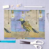 スティームパンクメカニカルバードエンジニアリング父の日 薄葉紙 (クラフト)