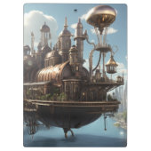 スティームパンクメトロポリス | クリップボード (裏面)