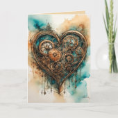 スティームパンクラブバレンタインカード サンキューカード (正面)