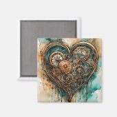 スティームパンクラブバレンタイン マグネット (正面/裏面)