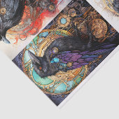 スティームパンクレイヴンコラージュ1デクページ紙 薄葉紙 (詳細)