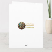 スティームパンクレッドブルーゴーグルグラフィティ カード (裏面)