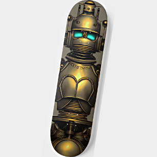 スティームパンクロボット騎士 スケートボード
