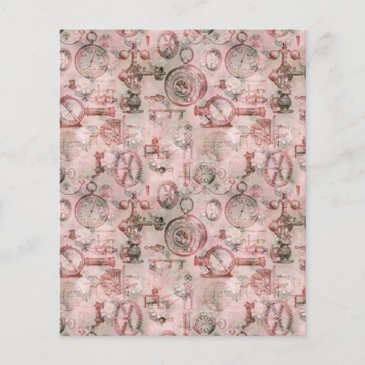 スティームパンクロマンススクラップブック紙 | ヴィンテージ (正面)