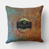 スティームパンクヴィンテージウェディング クッション (裏面)