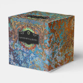 スティームパンクヴィンテージウェディング フェイバーボックス (裏面サイド)