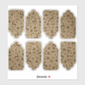 スティームパンクヴィンテージクリスマス素朴クラフトギフトラベル シール (シート)