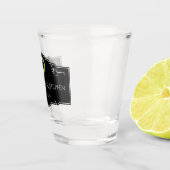 スティームパンクヴィンテージパーソナライズされた結婚式 ショットグラス (右)