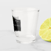 スティームパンクヴィンテージパーソナライズされた結婚式 ショットグラス (右)