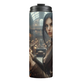 スティームパンクヴィンテージビクトリアンレディ・ライブラリアン タンブラー