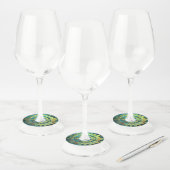 スティームパンクヴェルディグリスラスティコグホイール ワイングラスタグ (セット)