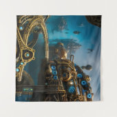 スティームパンク失ったシティオブアトランティス タペストリー (正面(横))