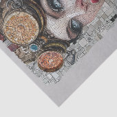 スティームパンク女性ゴーグル2/2モザイクフェイク025ティッシュ 薄葉紙 (詳細)